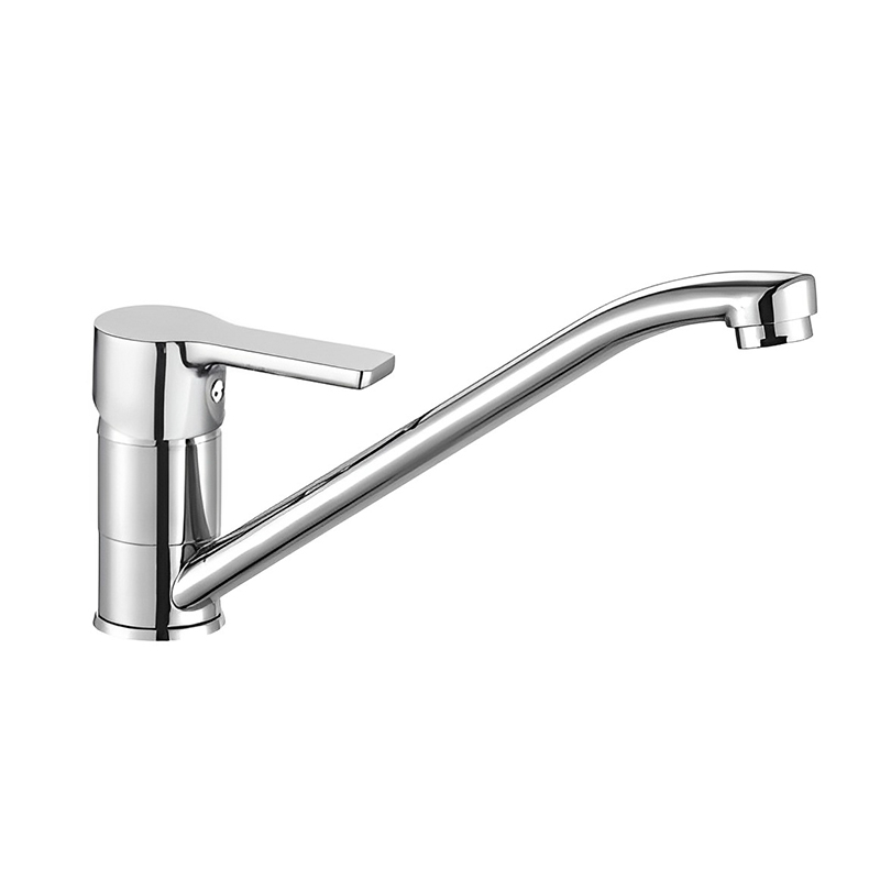 OJ-J2496H Electroplated Light Model Zinc Alloy Kitchen Faucet