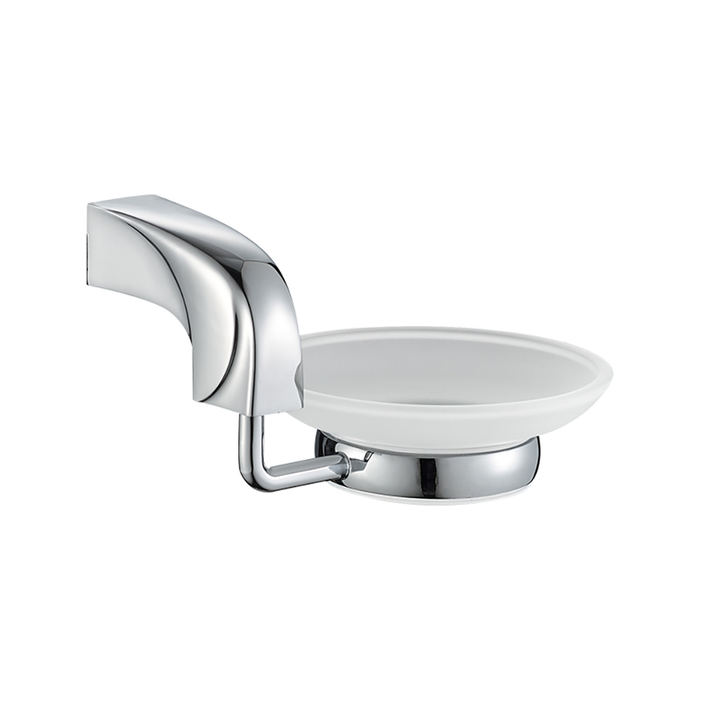 OJ-L20508J Vitri Soap Dish Cum Holder for Bathroom & Kitchen Zinc Alloy Bathroom Accessories