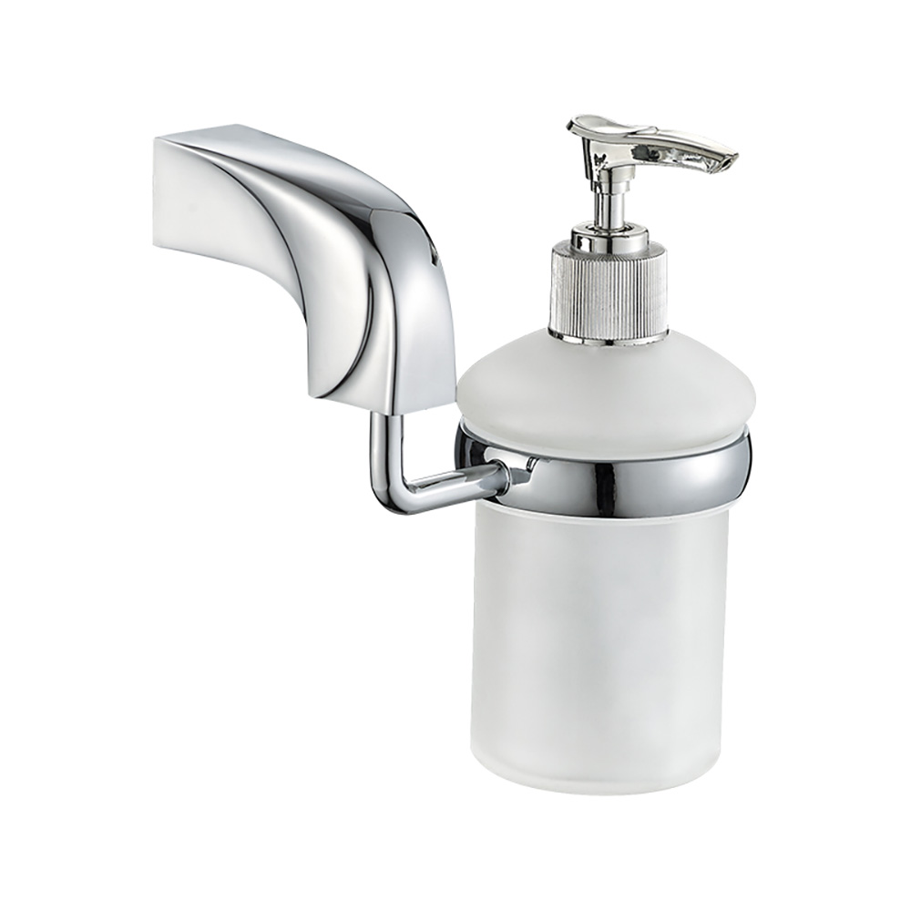 OJ-L20512J Vitri Soap Lotion Dispensator Pump Wall Monte cum Holder Stannum Alloy Bathroom Accessories