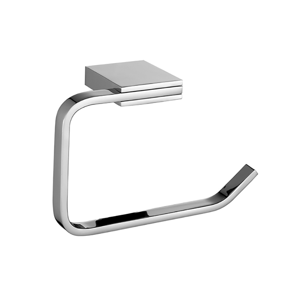 OJ-L8610J Latrina Paper Holder Towel Holders Wall Mounted for Bathroom Modern Square Style Zinc Alloy Bathroom Accessories