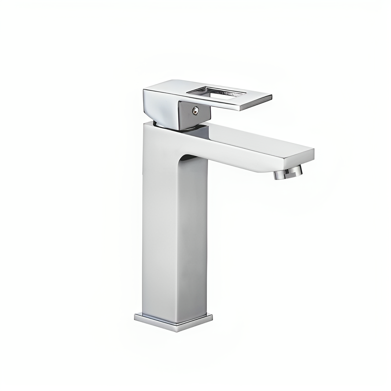 OJ-J2592H Single Handle Single Hole Vas Lavatory Faucet Basin Mixer Tap Tall Body Brass Basin Faucet