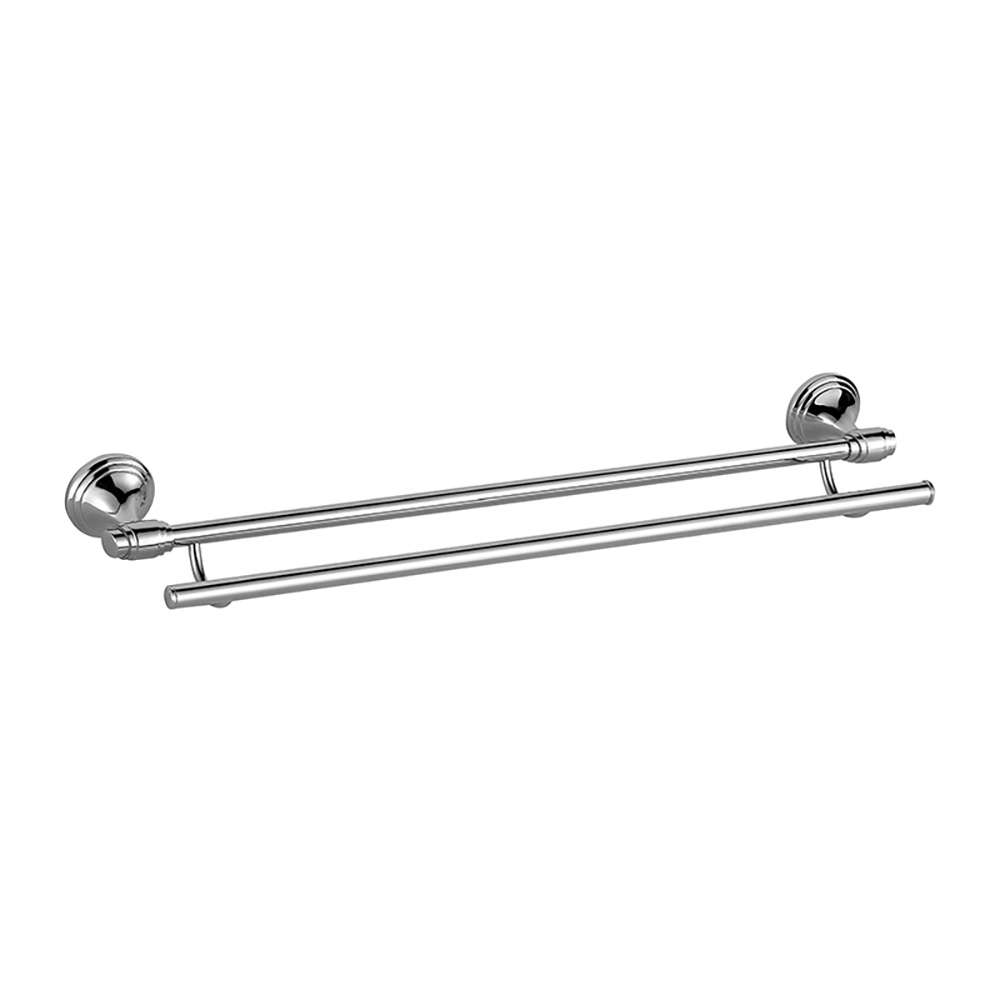 OJ-L4202J Duplex Linteum Bars pro Bathroom et Lavatory Towel Hanger Zinc Alloy Bathroom Accessories